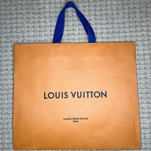 Authentic Louis Vuitton Shopping Bag
